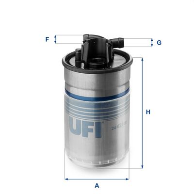 Топливный фильтр UFI 24.424.00 для AUDI ALLROAD