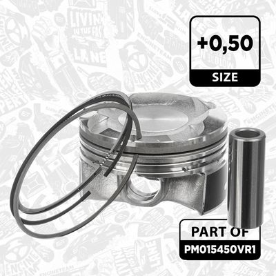 SET PISTOANE ET ENGINETEAM PM015450VR1 1