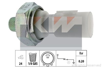 Датчик давления масла KW 500 182 для KIA XCEED