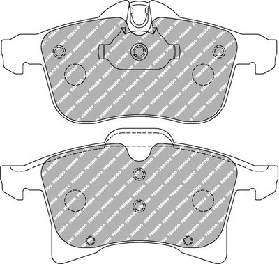комплект спирачно феродо, дискови спирачки FERODO RACING FCP1640H
