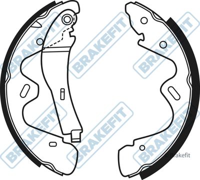 APEC Brake Shoe Set BSH1118