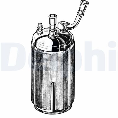 DELPHI Droger, airconditioning (TSP0175082)