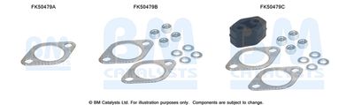 Монтажен комплект, изпускателна тръба BM Catalysts FK50479