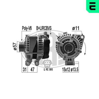 GENERATOR / ALTERNATOR ERA 209403A