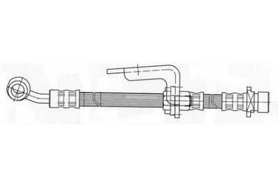 Тормозной шланг NIPPARTS J3704141 для HONDA PRELUDE