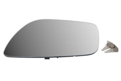 Zijspiegel glas Links (in reliëf, met verwarming) past: SSANGYONG KORANDO IV C300 02.21-