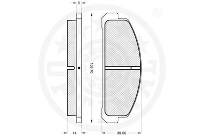 SET PLACUTE FRANA FRANA DISC OPTIMAL 9201 2