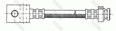 Тормозной шланг GIRLING 9001320 для FORD MAVERICK