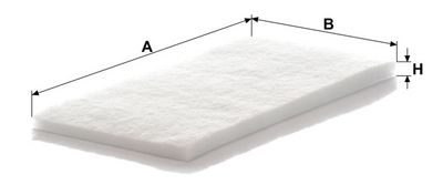 Filtr, vzduch v interiéru MANN-FILTER CU 4811 (10)