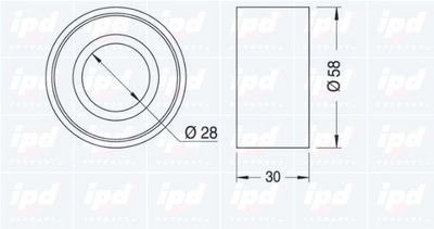 ROLA INTINZATOR CUREA DISTRIBUTIE IPD 140659 1