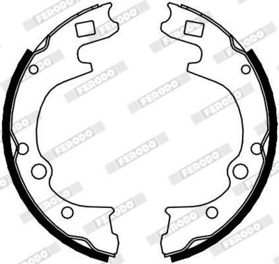 BREMSBACKENSATZ FERODO FSB613 1