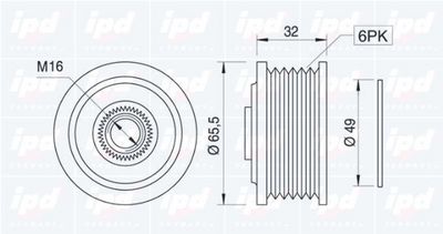 SISTEM ROATA LIBERA GENERATOR IPD 120737 1