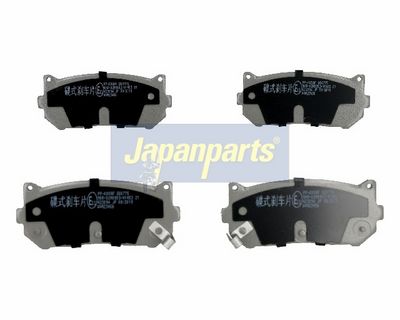 JAPANPARTS Stabdžių trinkelių rinkinys, diskinis stabdys