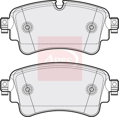 DriveTec Brake Pads DBPPAD2095