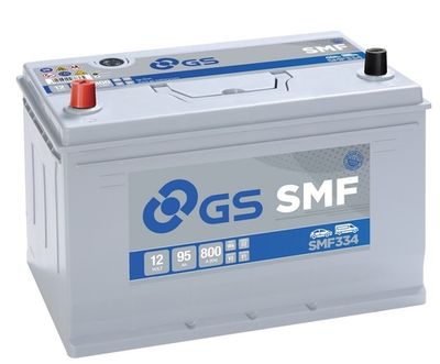 GS SMF334 Аккумулятор  для SSANGYONG  (Сан-янг Родиус)