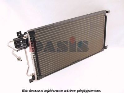 Конденсатор, кондиционер AKS DASIS 092180N для FORD TRANSIT