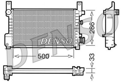 DENSO Kühler, Motorkühlung