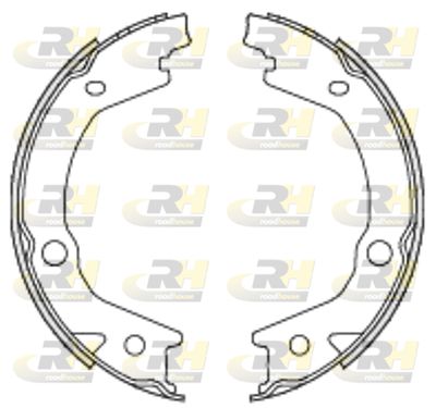 Szczęka hamulcowa, hamulec postojowy ROADHOUSE 4697.00