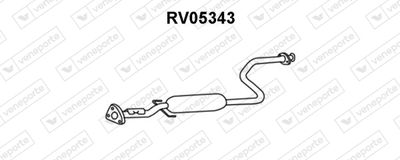 Предглушитель выхлопных газов VENEPORTE RV05343 для ROVER 200