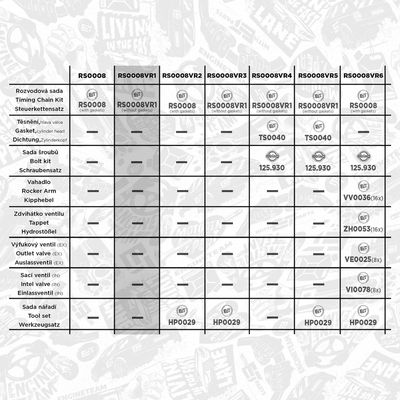 CHIT LANT DE DISTRIBUTIE ET ENGINETEAM RS0008VR1 1