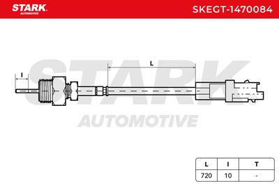 датчик, температура на изгорелите газове STARK SKEGT-1470084