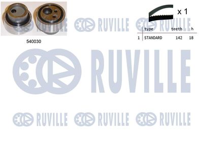 Комплект ремня ГРМ RUVILLE 550139 для LANCIA DELTA