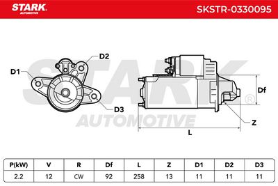 стартер STARK SKSTR-0330095