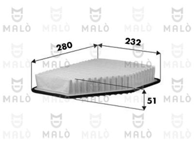 AKRON-MALÒ 1500660 Воздушный фильтр  для LEXUS SC (Лексус Ск)