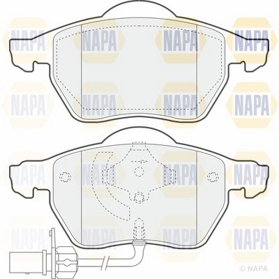 Brake Pad Set NAPA NBP1576