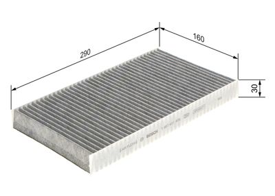 Filter, cabin air 1 987 431 459