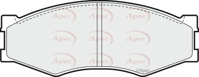 Brake Pad Set APEC PAD461