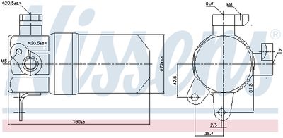 USCATOR AER CONDITIONAT NISSENS 95602 4