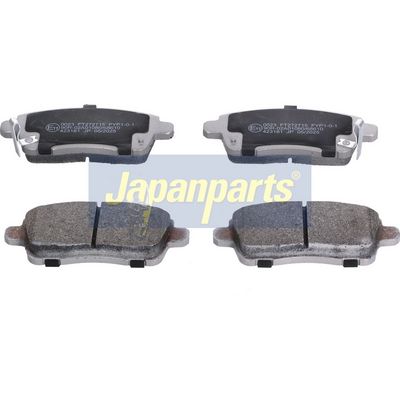 комплект спирачно феродо, дискови спирачки JAPANPARTS PP-0023AF