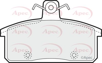 Brake Pad Set APEC PAD1108