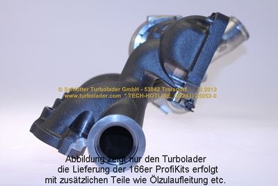LADER AUFLADUNG SCHLÜTTER TURBOLADER 16600175EOL 2