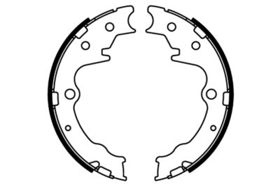 Комплект тормозных колодок E.T.F. 09-0699 для MAZDA MPV