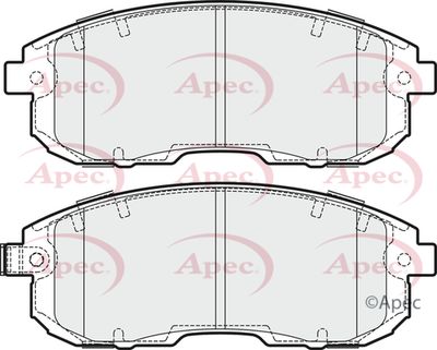 Brake Pad Set APEC PAD1756