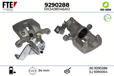 спирачен апарат FTE 9290288