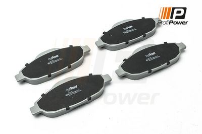 stabdžių trinkelių rinkinys, diskinis stabdys 1B1105 ProfiPower
