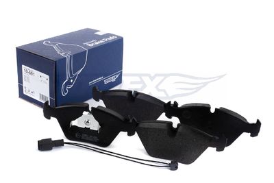 Sada brzdových platničiek kotúčovej brzdy (na jednu nápravu) TOMEX Brakes 10691