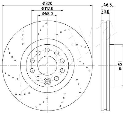 Brake Disc 60-00-0913