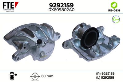спирачен апарат FTE 9292159