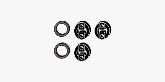 SET MONTARE SISTEM DE ESAPAMENT