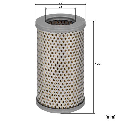 Hydraulisch filter (patroon)