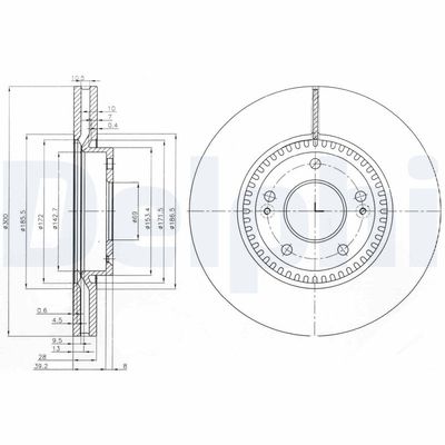 Brake Disc BG4011