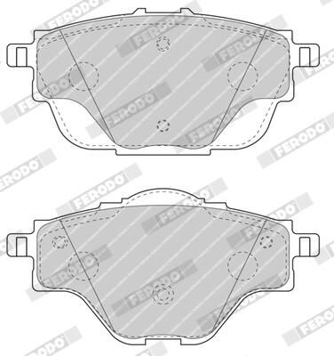 BREMSBELAGSATZ SCHEIBENBREMSE FERODO FDB4766 2