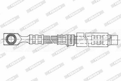 BREMSSCHLAUCH FERODO FHY2238 1