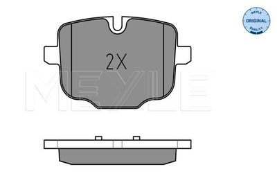 Комплект тормозных колодок, дисковый тормоз MEYLE 025 247 0318 для BMW iX3