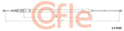 Тросик, cтояночный тормоз COFLE 92.1.CT010 для CITROËN C3