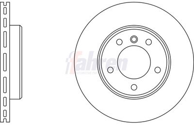 Fahren Brake Disc FBD6005